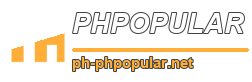 phpopular logo for ph-phpopular.net